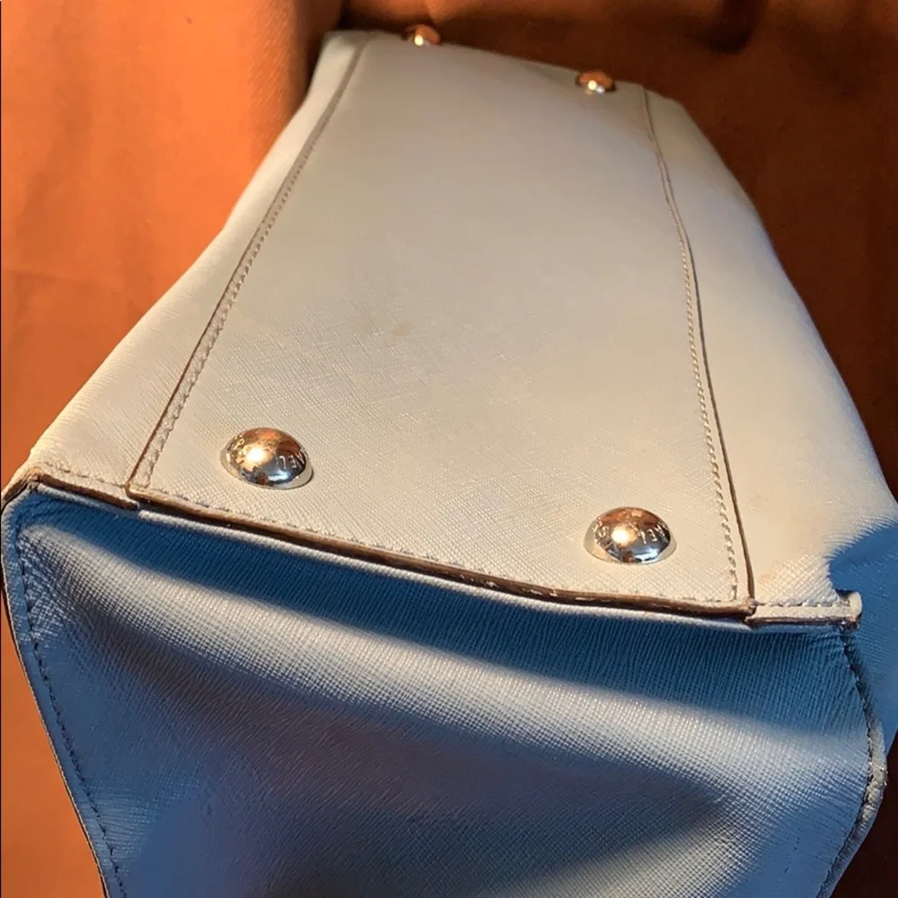 Michael Kors Hamilton Lock/key 18K tote/bag EC!